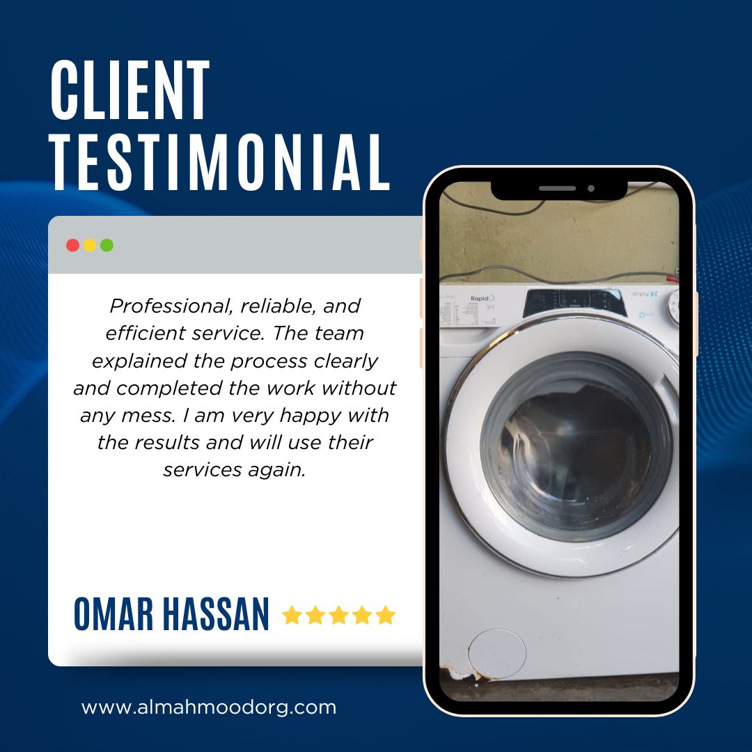 Positive Feedback from Client 5 Star Review of Al Mahmood Home Appliances