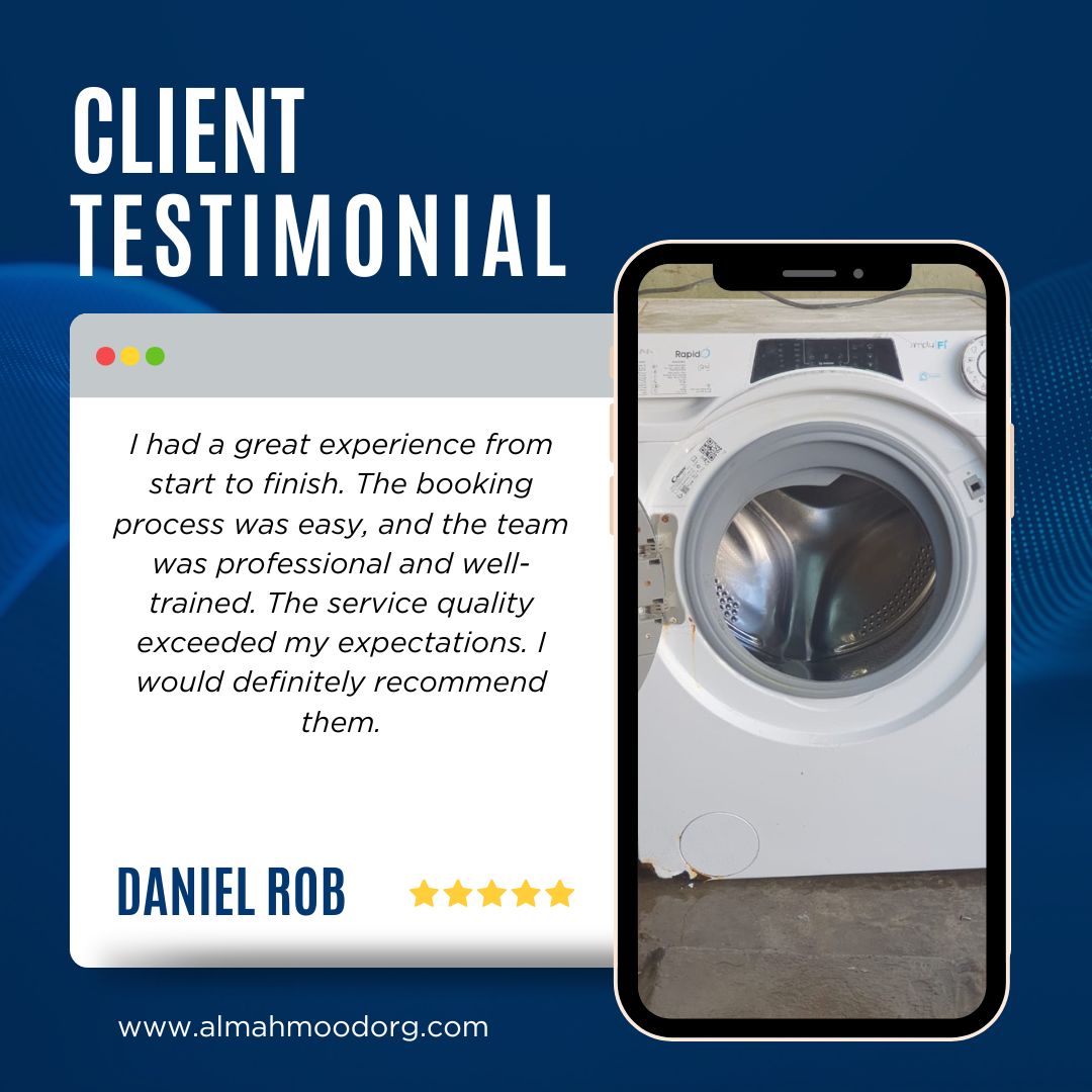 Positive Feedback from Client 5 Star Review of Al Mahmood Home Appliances