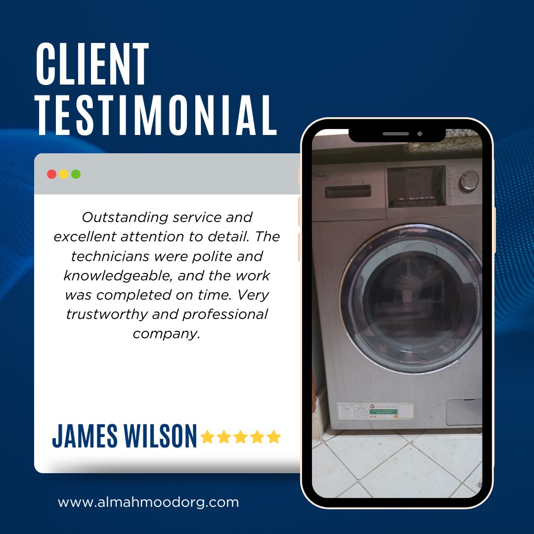 Positive Feedback from Client 5 Star Review of Al Mahmood Home Appliances